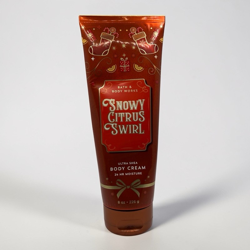 NEW Bath & Body Works Snowy Citrus Swirl Ultra Shea Body Cream 8 fl oz