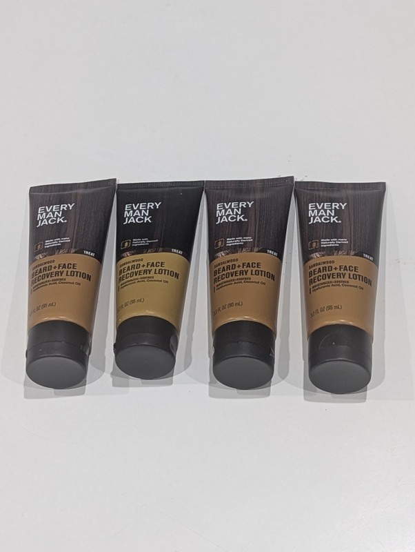 Every Man Jack Sandalwood Beard & Face Recovery Lotion 3.2 fl oz Men’s Skincare