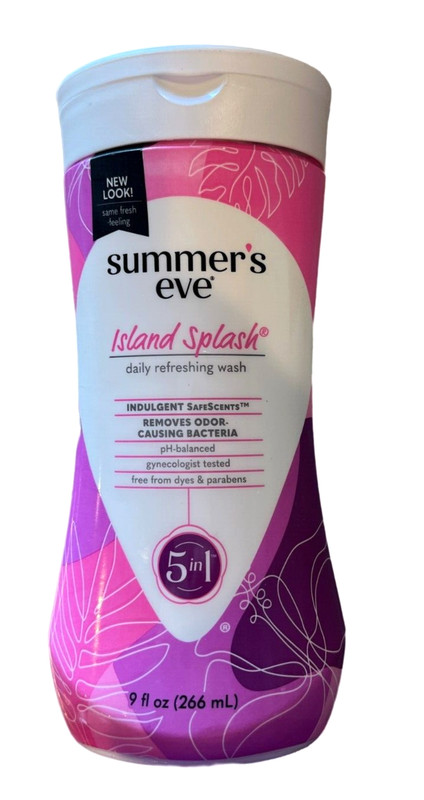 Summer’s Eve Cleansing Wash ISLAND SPLASH 9oz