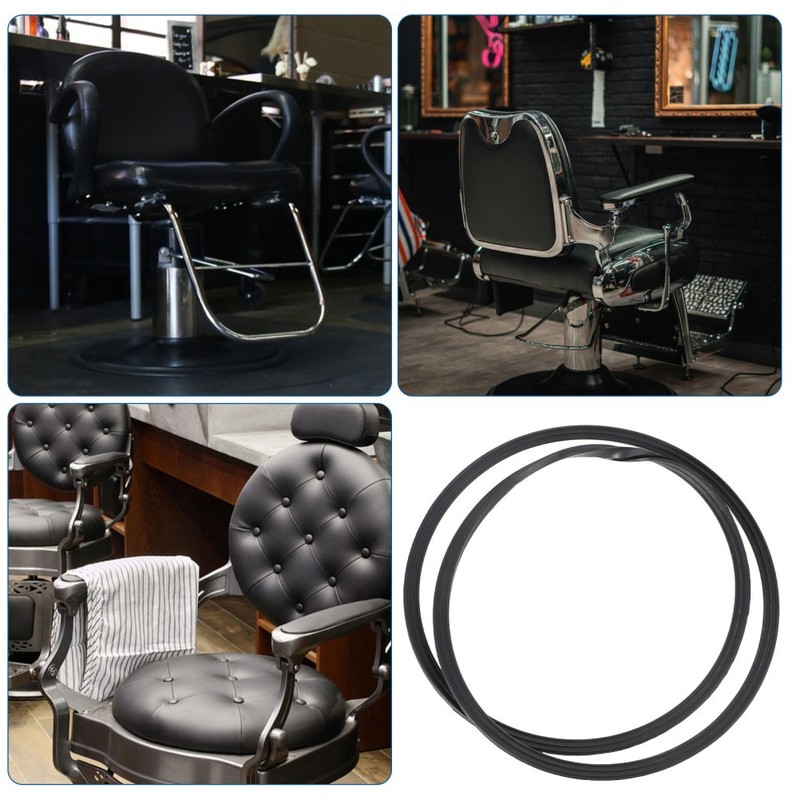 45 cm Rubber for Salon Chair Base Floor for Barber Chair Replacement gallery