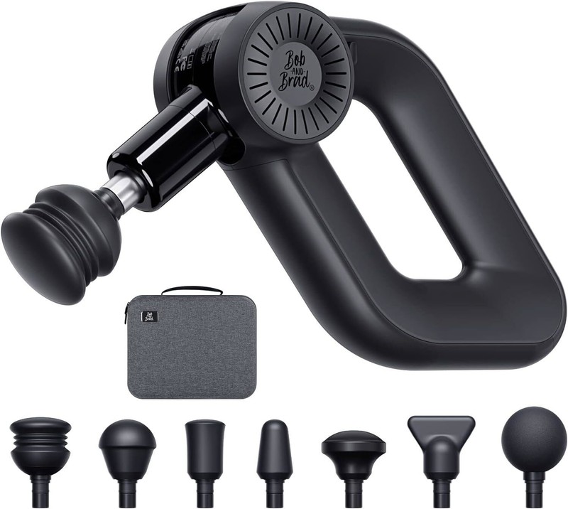 BOB AND BRAD Multi-User Massage Gun Deep Percussion Muscle Pain Relief Q2 C2 D6