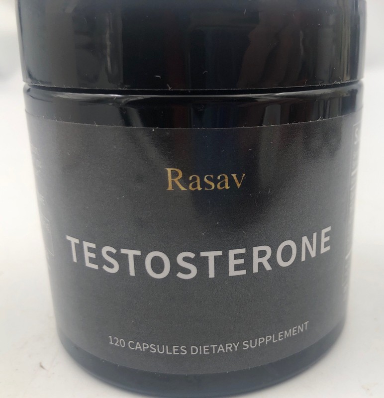 Rasav Testosterone Booster Boost Energy And Endurance Build Muscle 120 Capsules