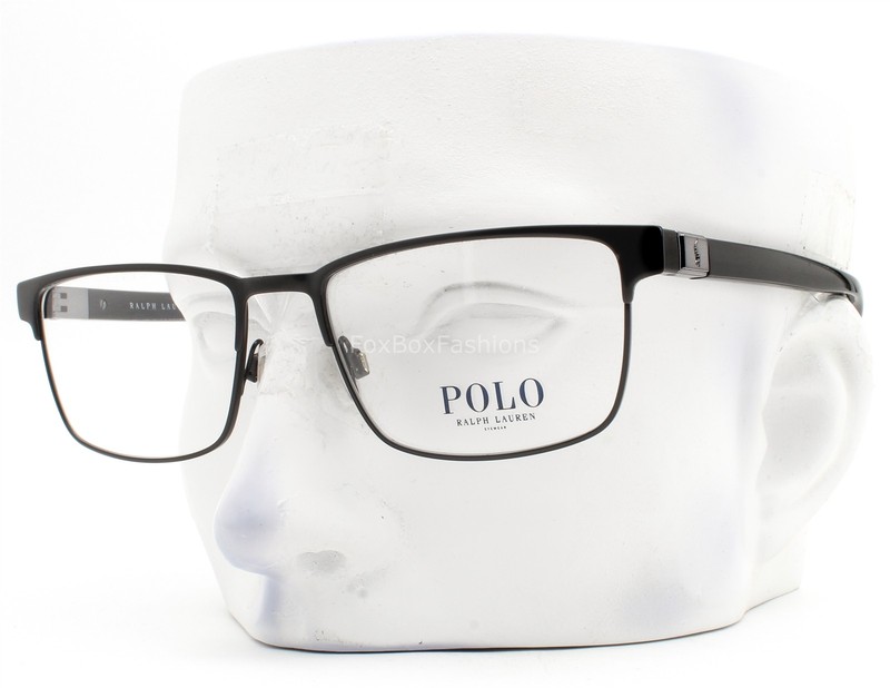 Ralph Lauren Polo Eyeglasses PH 1222 9304 Glasses Semi Gloss Black 54mm w/case