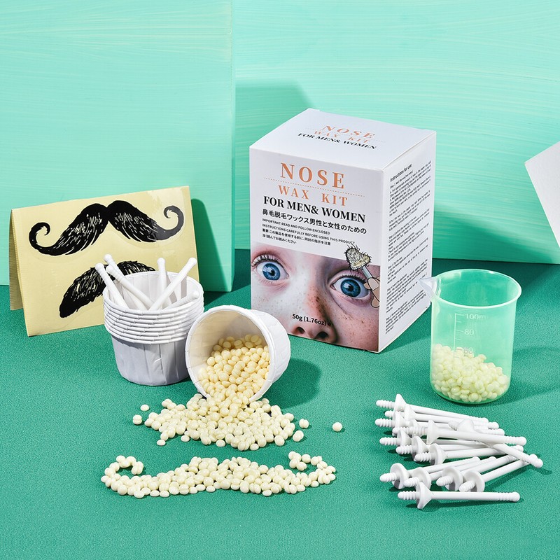 New Nose Wax Kit for Men Women, Painless Nasal Ear Hair Removal Hair Remover Kit gallery