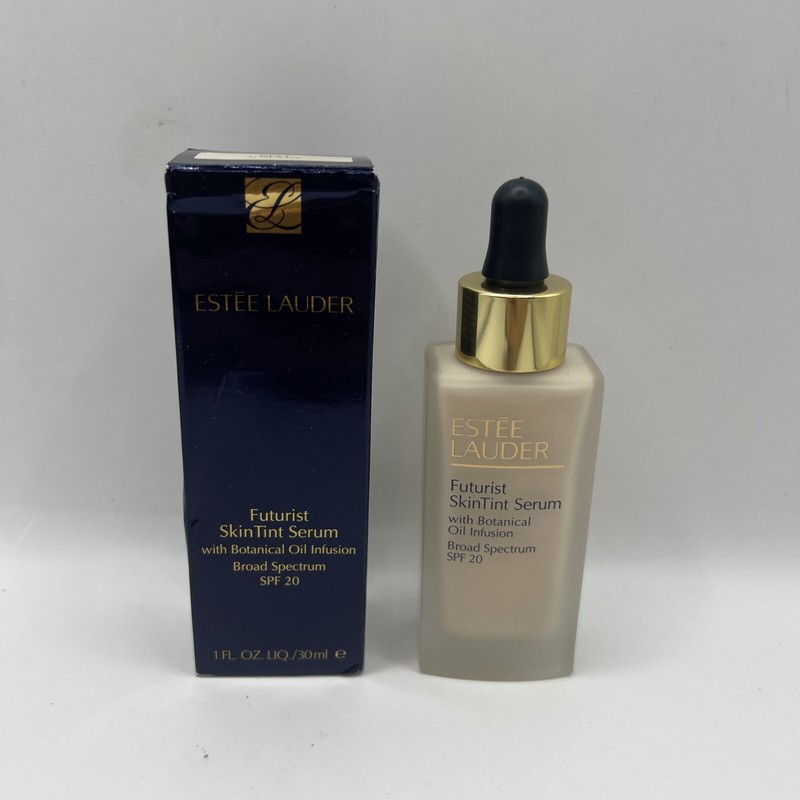 Estee Lauder Futurist Skin Tint Serum Broad Spectrum Spf 20 ~0N1 Alabaster~ 1 oz