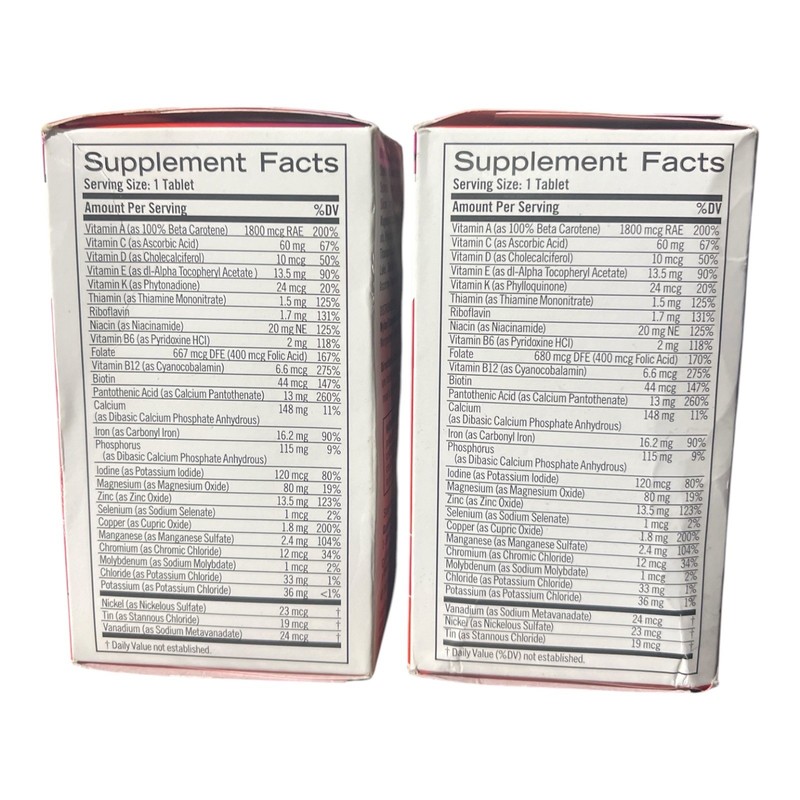 Geritol Multivitamin Multimineral Supplement 100 Tablets 2 Pack Nutrition gallery