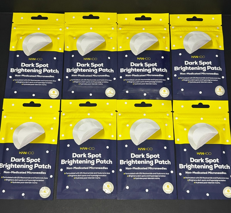 HANHOO Dark Spot Removal Patch Clearing Cruelty-Free Paraben-Free 8 Pack (48 ct)