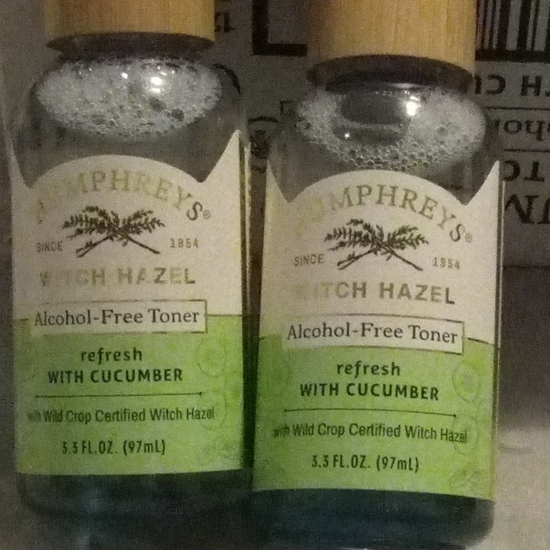 Humphreys Skincare Witch Hazel Alcohol-Free Cucumber Face Toner 3.3 fl oz gallery