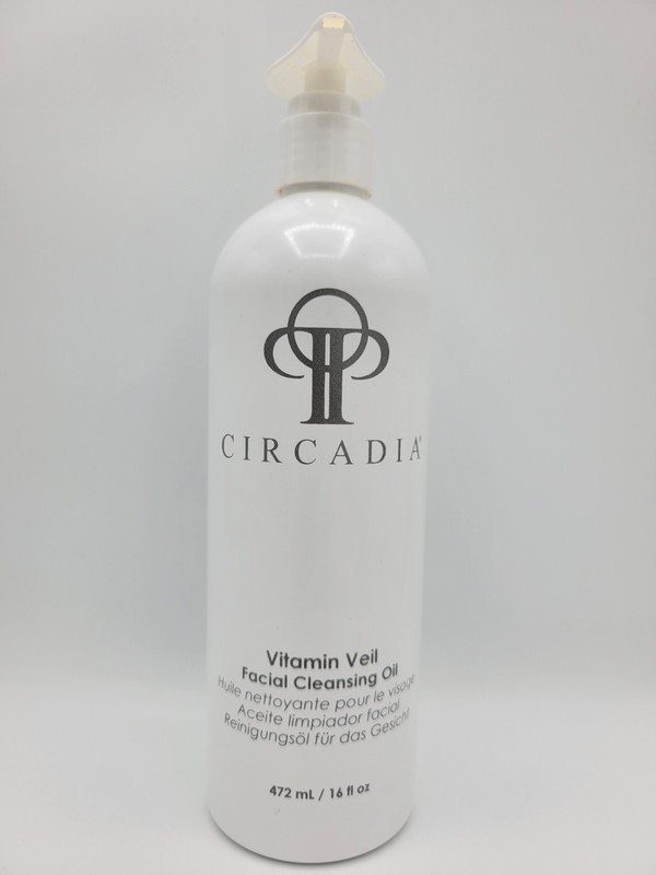 Circadia Vitamin Veil Facial Cleansing Oil 16 fl oz / 472 ml NEW EXP 09/2028