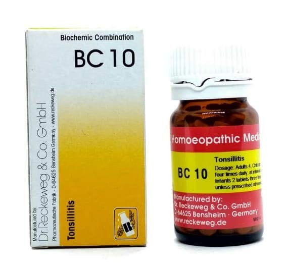 Dr Reckeweg BC 10 – Tonsillitis – 20gm
