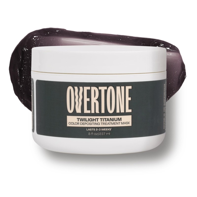 Overtone Semi Permanent Hair Color 8 Fl Oz (Pack of 1), Twilight Titanium
