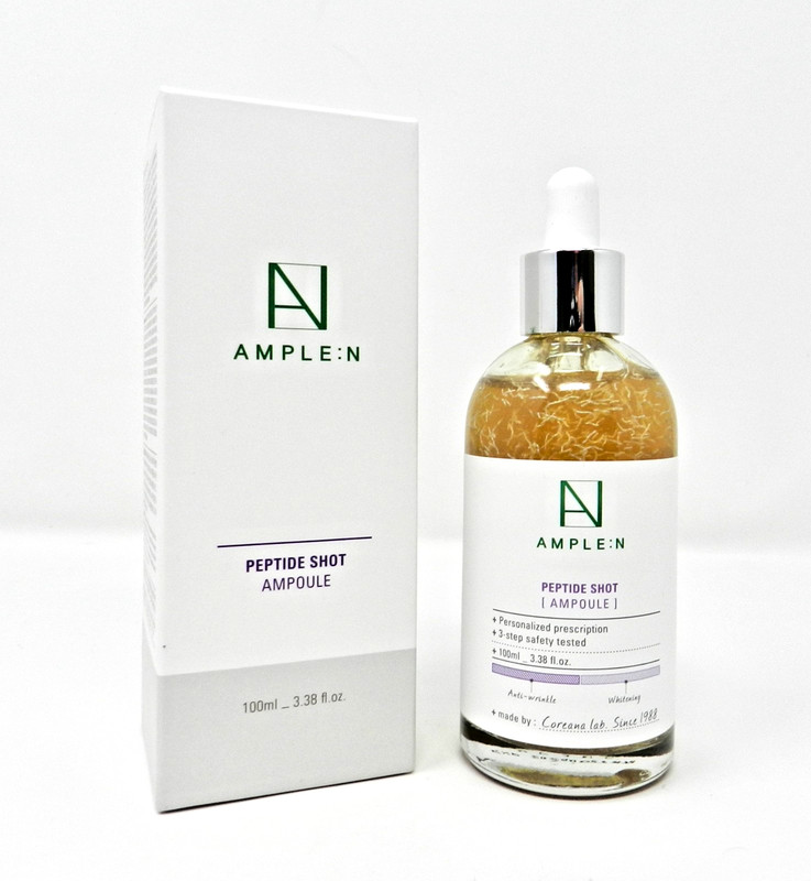 AMPLE:N Peptide Shot Ampoule 100 mL 3.38 fl oz Jumbo Anti Aging Lifting