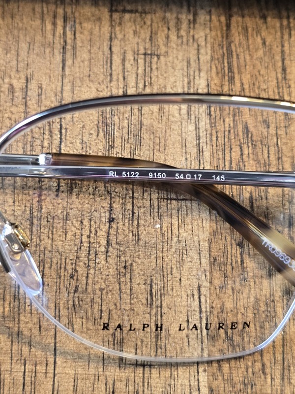 RALPH LAUREN RL5122 9150 Pale Gold Frames 54 mm Demo Lens Women's Eyeglasses gallery