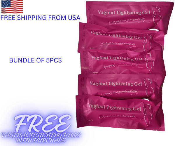 5 Pcs Vaginal Tightening Gel PH Balance Yoni Detox Rejuvenate Anti Odor Itching