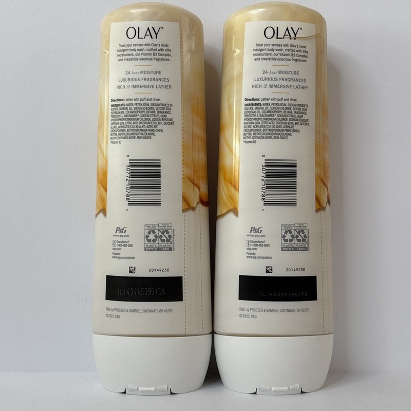 Pack Of 2 OLAY INDULGE MOISTURE BODY WASH MANGO BUTTER & VANILLA ORCHID 20 FL OZ gallery