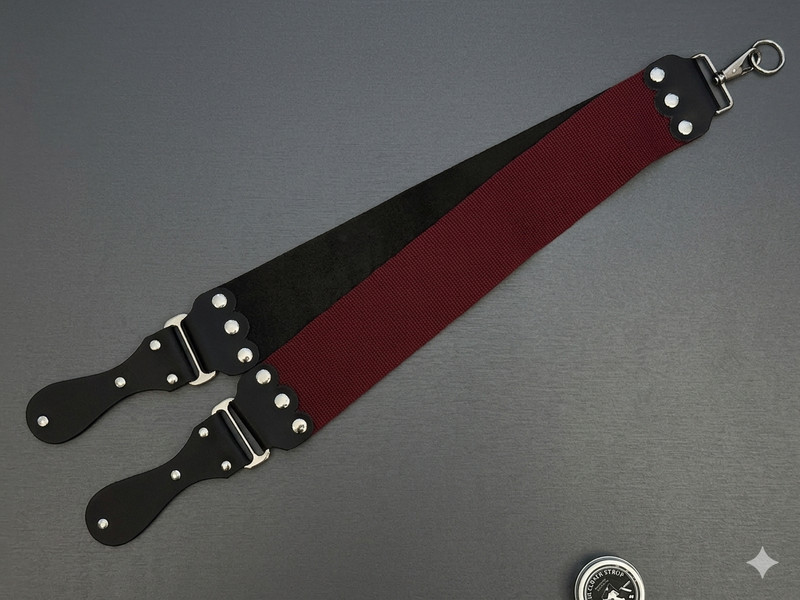 26" X 3" WIDE RAW COWHIDE LEATHER SHARPENING STROP/STRAP FOR STRAIGHT EDGE RAZOR gallery