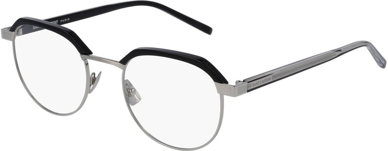 NEW Saint Laurent SL SL 124 Eyeglasses 001 BLACK 100% AUTHENTIC