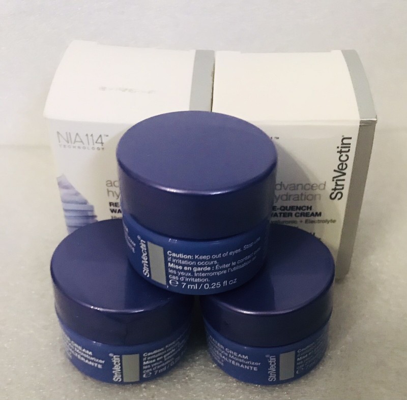 Strivectin Advanced Hydration Re-Quench Water Cream 0.25 Oz Each .75 Total 3X