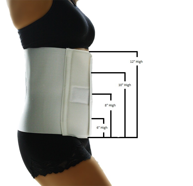 Alpha Medical Abdominal Binder Support Wrap/ Surgical Binder / Hernia Support gallery
