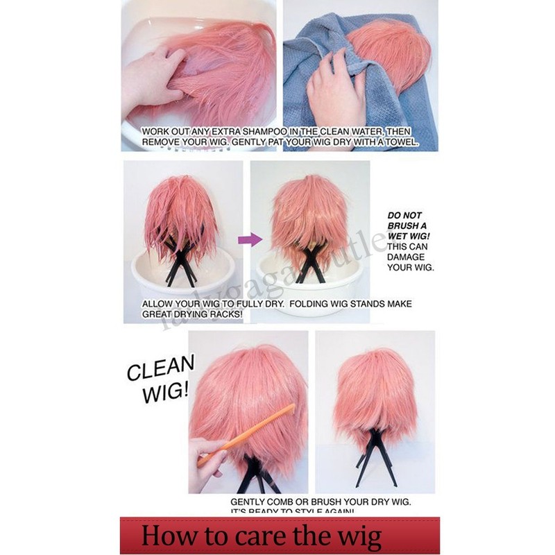 Men Male Boys Short Full Wig Anime Cosplay Costume Party Synthetic Hair Wig zy48 gallery