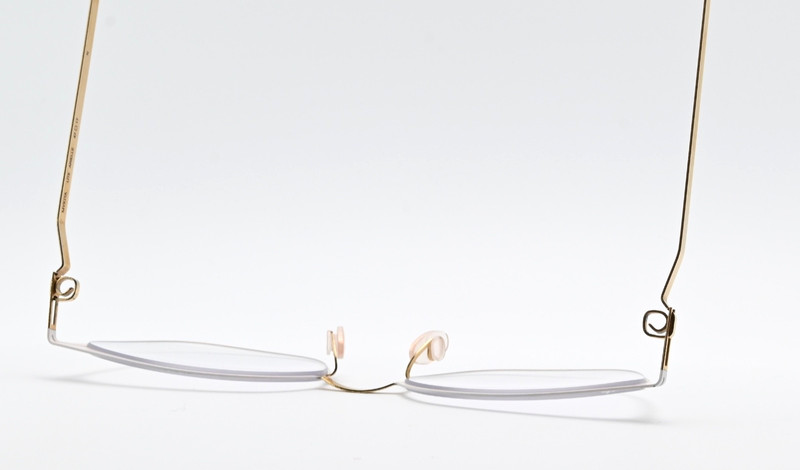 MYKITA Glasses Frame Lite Arielle 47-17 140 Col 283 White Gold Cat Eye Case gallery