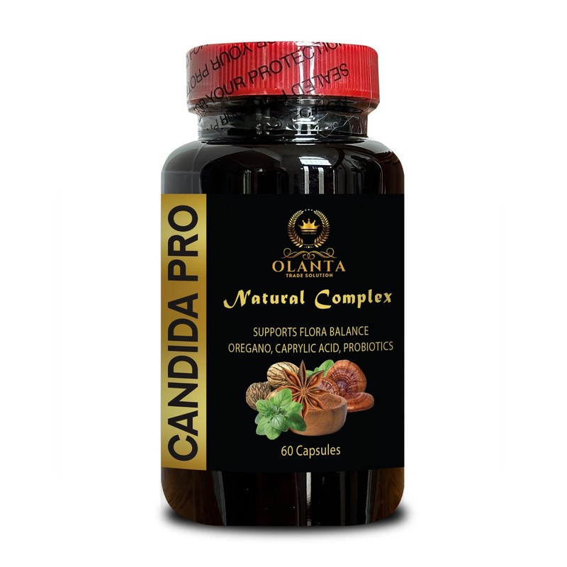 CANDIDA PRO – Detox Cleanse for Healthy Yeast Balance Support, Oregano Leaf -1B