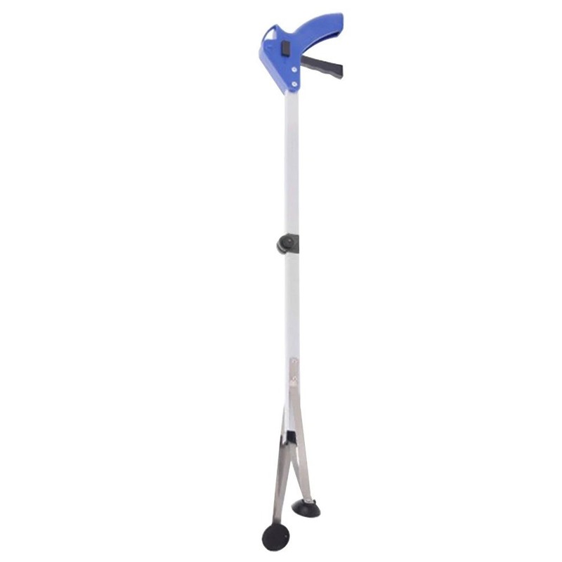 360° Rotating Trash Picker Grabber 80cm Foldable Lightweight Garbage Picker Tool gallery