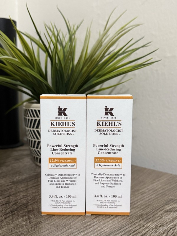 Kiehl’s Powerful-Strength Line-Reducing Concentrate, Hyaluronic Acid | *2-PACK*