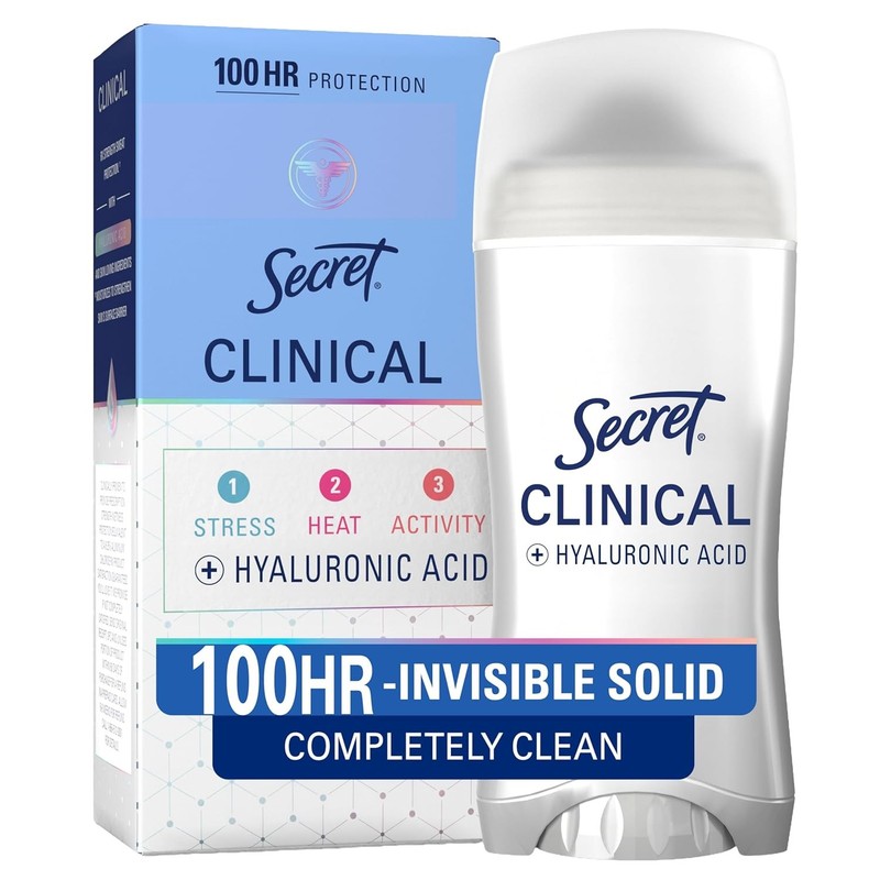 Secret Clinical Strength 100HR Completely Clean Antiperspirant 2.6 oz
