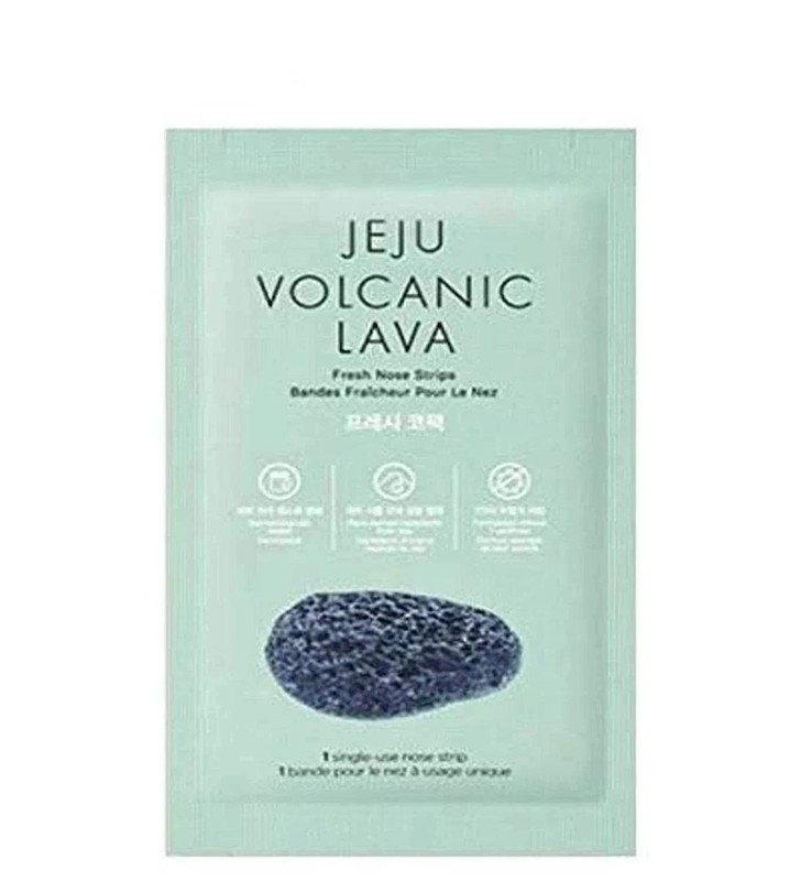 The Face Shop Jeju Volcanic Lava Fresh Nose Strips (7 pieces),