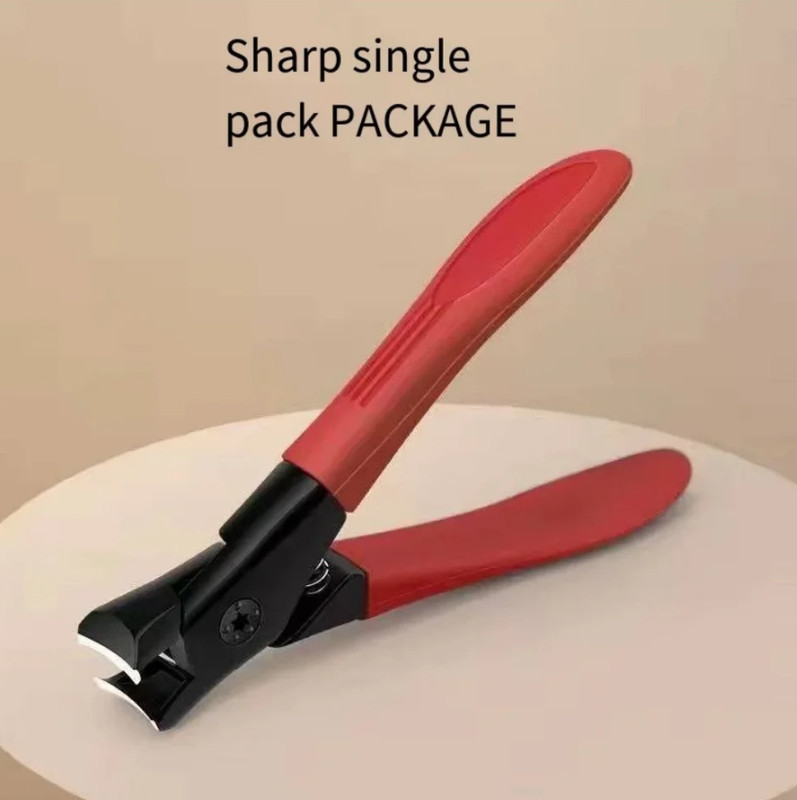 1pc Large Opening Nail Clippers Heavy Duty Stainless Steel Trimmer - NEW gallery