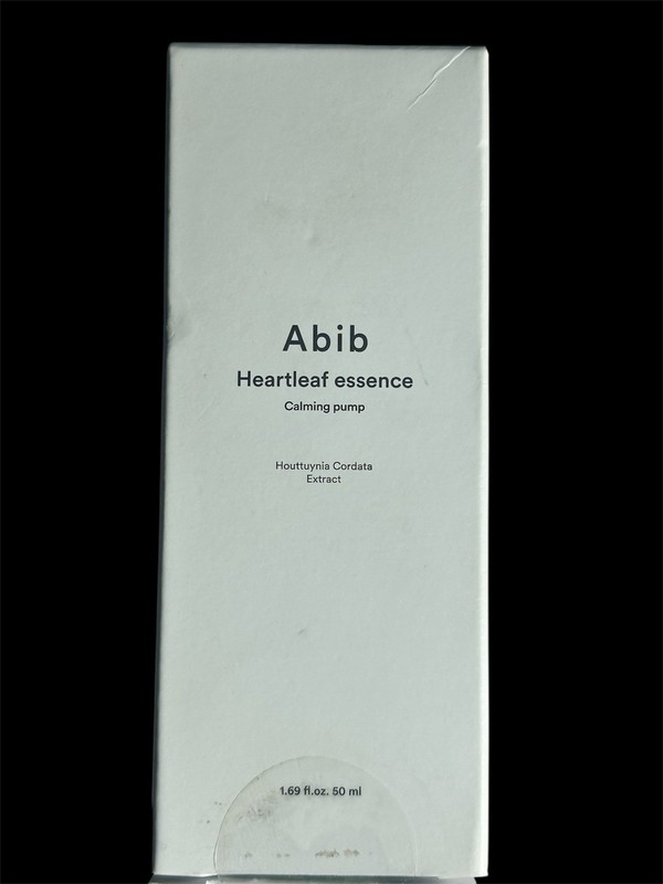 Abib Heartleaf Essence Calming Pump 1.69 fl oz / 50ml I Essence for Face