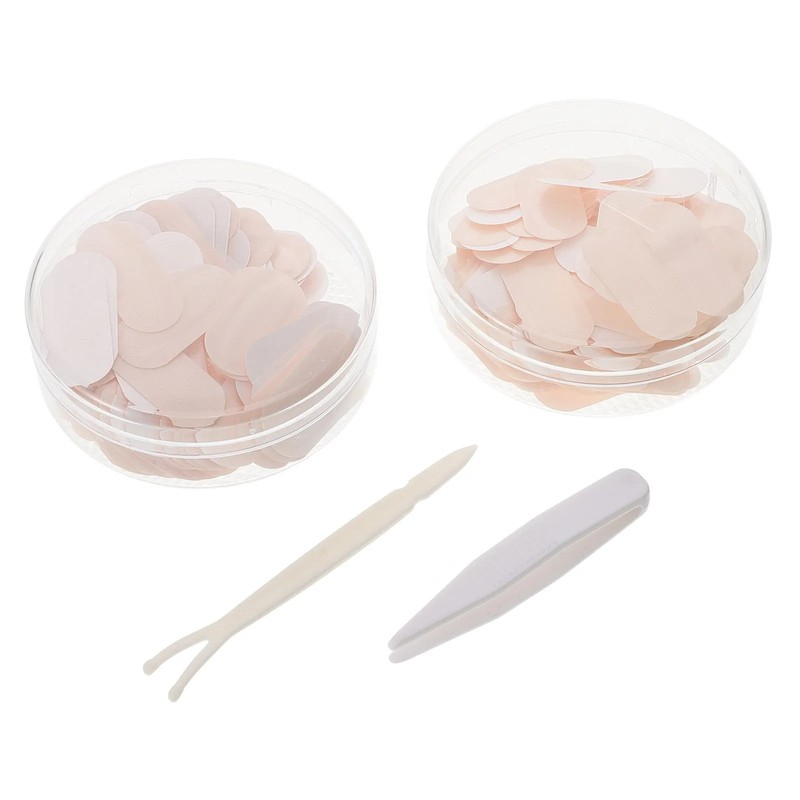 Tape 2 Boxes Double Eyelid Stickers for Hooded Eyes Eyelid Lifter Strips Long-La gallery