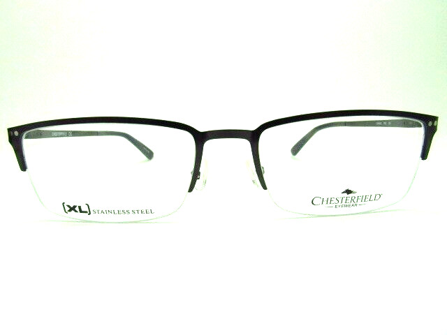 Chesterfield CH84XL Matte Grey 59 x 20 155 mm Big Man Fit Eyeglass Frame