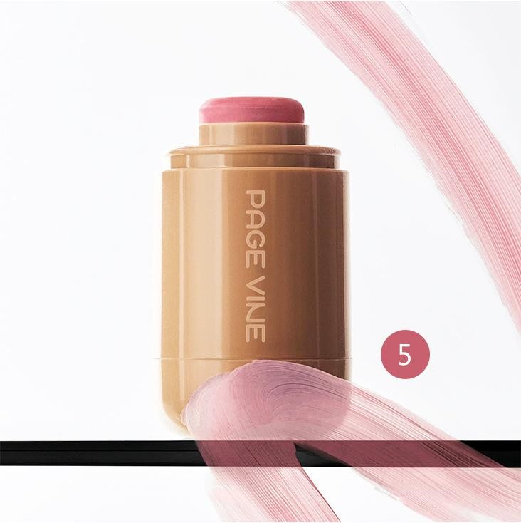 3‑in‑1 Tinted Blush Stick for Cheeks & Lips—moisturizing, Silky, Matte Finish
