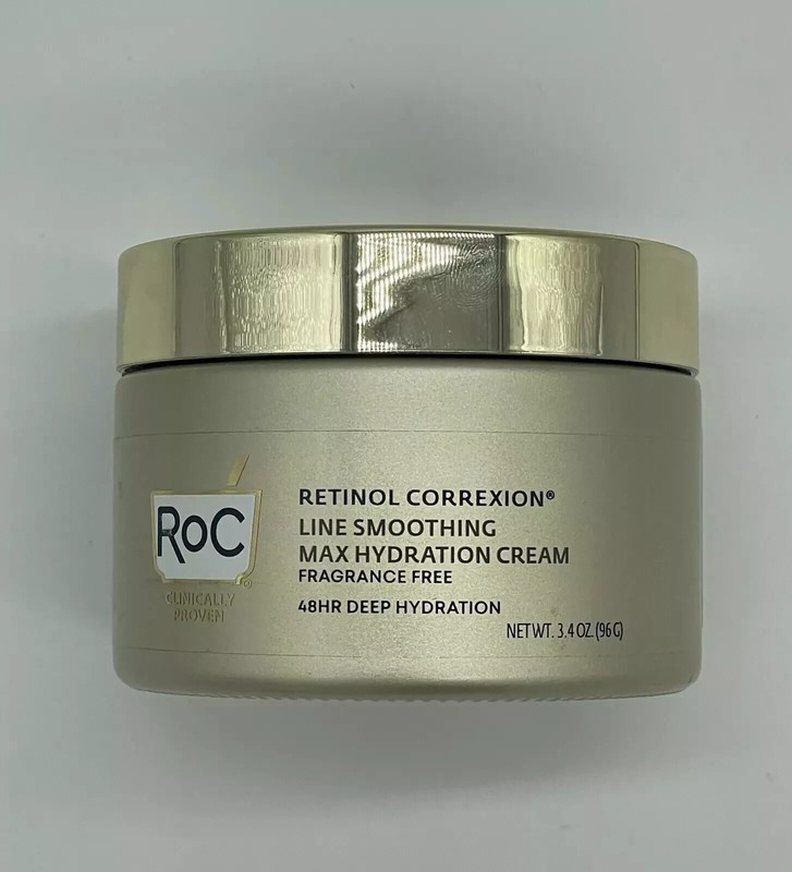 RoC Retinol Correxion Line Smoothing Max Hydration Cream 3.4 oz 100ml – NWOB