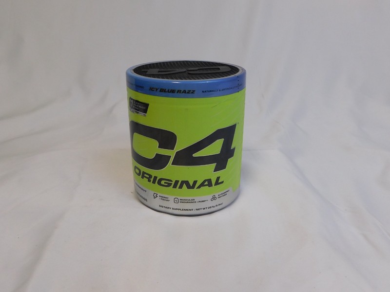 C4® Original, Pre-Workout, Icy Blue Razz, 9.4 oz (267 g) EXP: 08/26