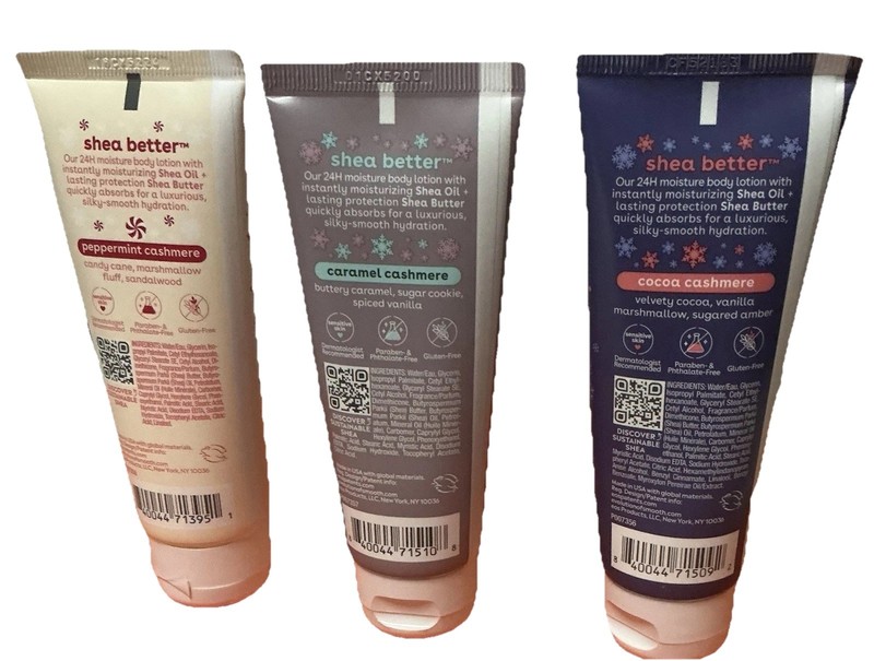 EOS Shea Better Peppermint. Cocoa. Caramel. 24H Moisture Body Lotion 2.5 FL OZ gallery