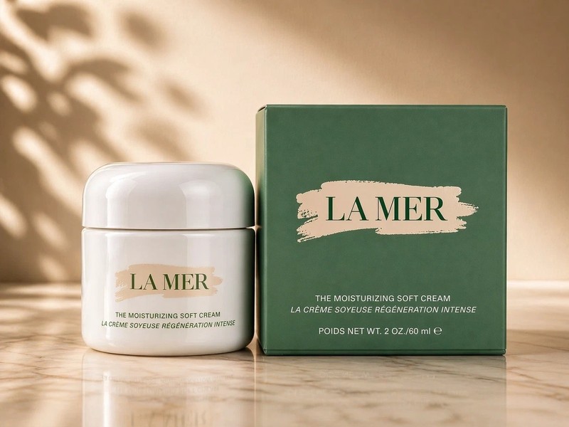 LA MER The Moisturizing Soft Cream 2 oz All Natural Face Moisturizer New in Box