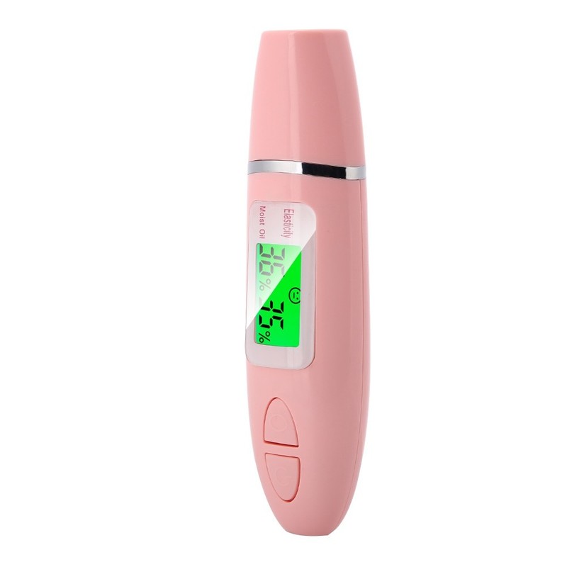 Digital LCD Display Precision Skin Sensor Tester Face Moisture Water Analyzer