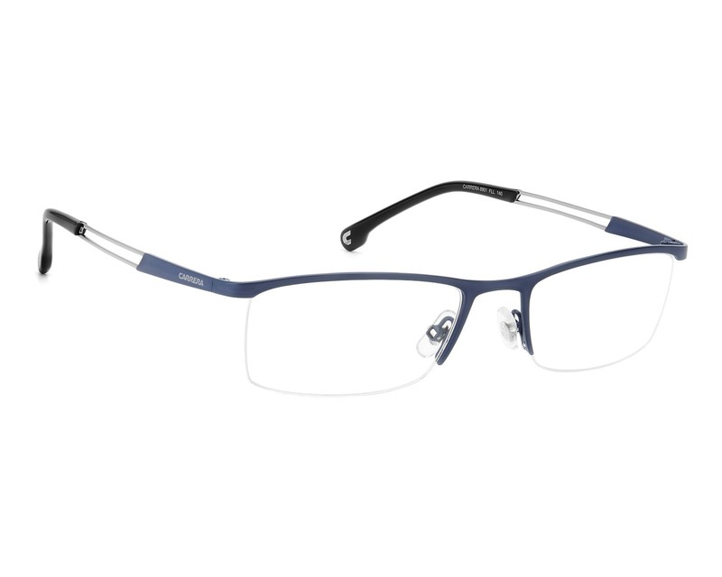 NEW CARRERA CARRERA 8901 0FLL 00 MATTE BLUE 54MM AUTHENTIC EYEGLASSES 54-19-140 gallery
