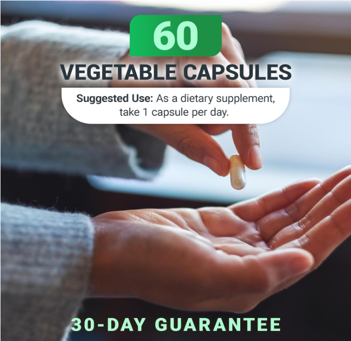Dr. Berg Vitamin B1 B6 B12 Complex with Magnesium, 60 Capsules gallery