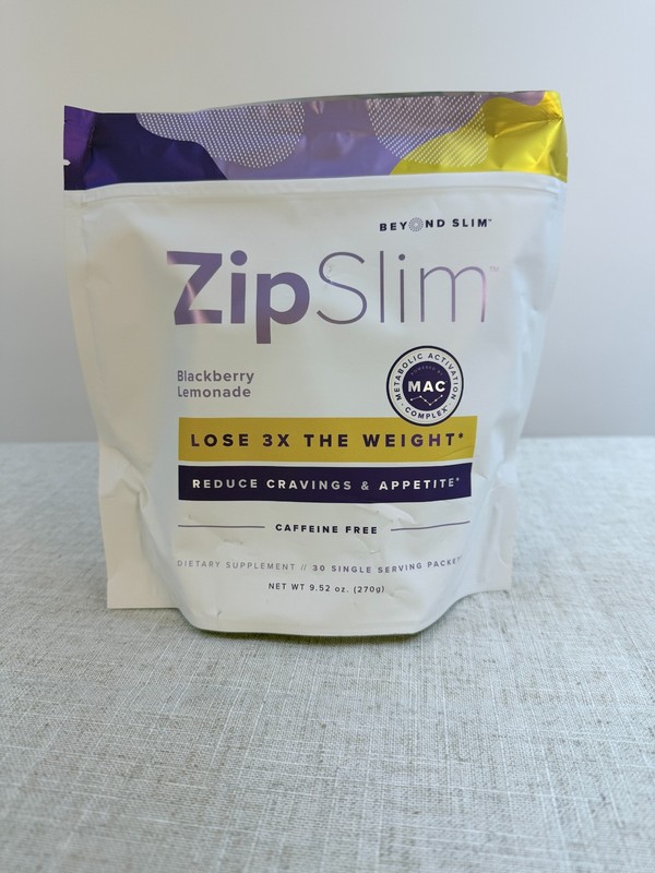 Zip Slim Blackberry Lemonade, New Seal Package Exp 05/2026 – 30 Packets