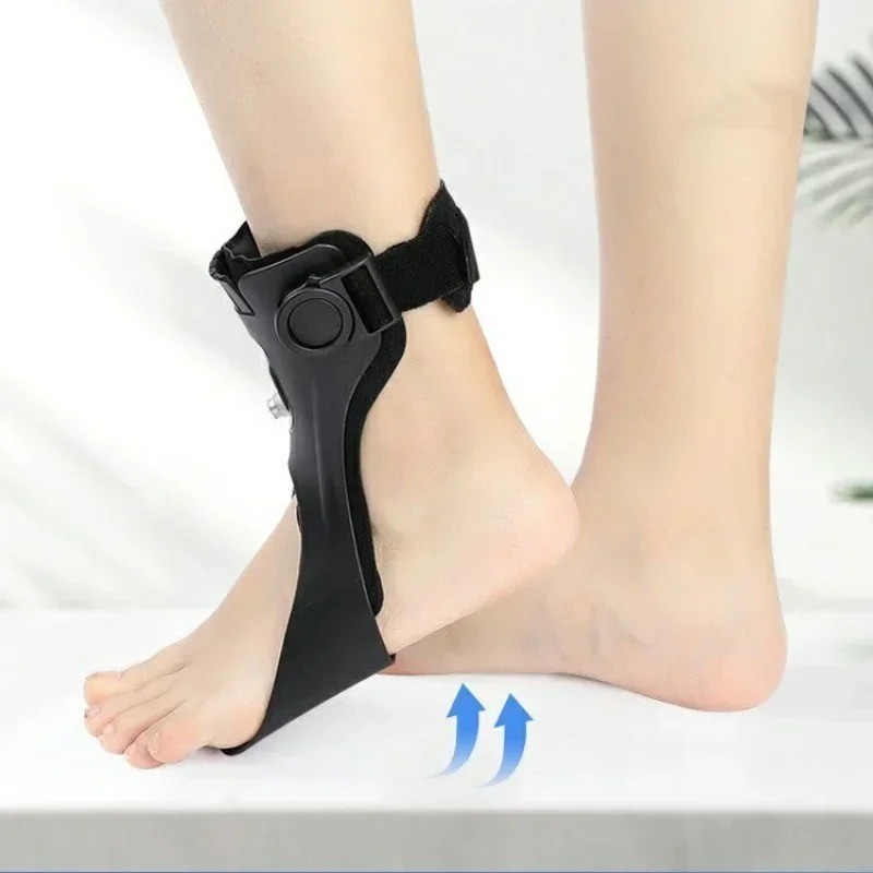 Drop Foot Brace AFO Leaf Spring Splint Ankle Foot Orthosis Support For Stroke gallery