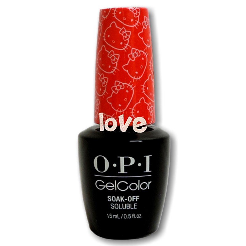 OPI Gel Nail Polish 0.5fl.oz UV/LED Gel Color GC H89- 5 Apples Tall