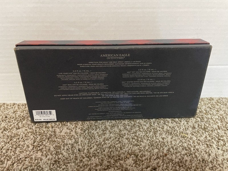 American Eagle Outfitters Cologne Gift Set of 4 - NEW! FREE SHIPPING! gallery
