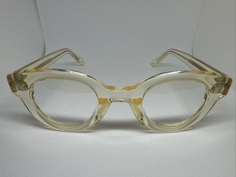 Cubitts Montague Clear Beige Frame 44mm Eyeglasses
