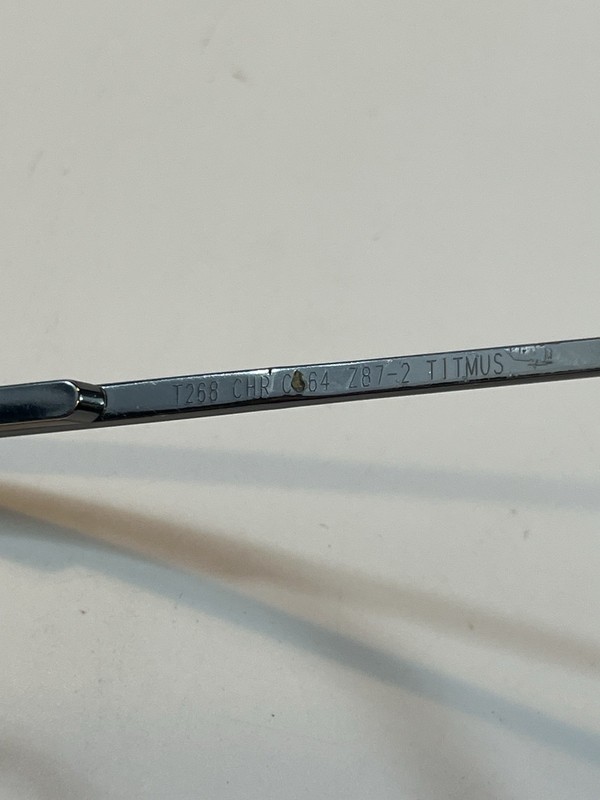 Titmus T268 Eyeglasses FRAMES ONLY CS94 Z87-2 ANB 55 20 145 gallery