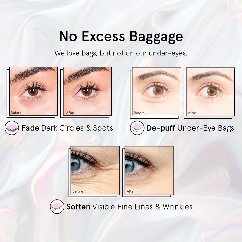 Peptide Under Eye Patches with Niacinamide & Rice Extract - Firming Eye Masks fo gallery