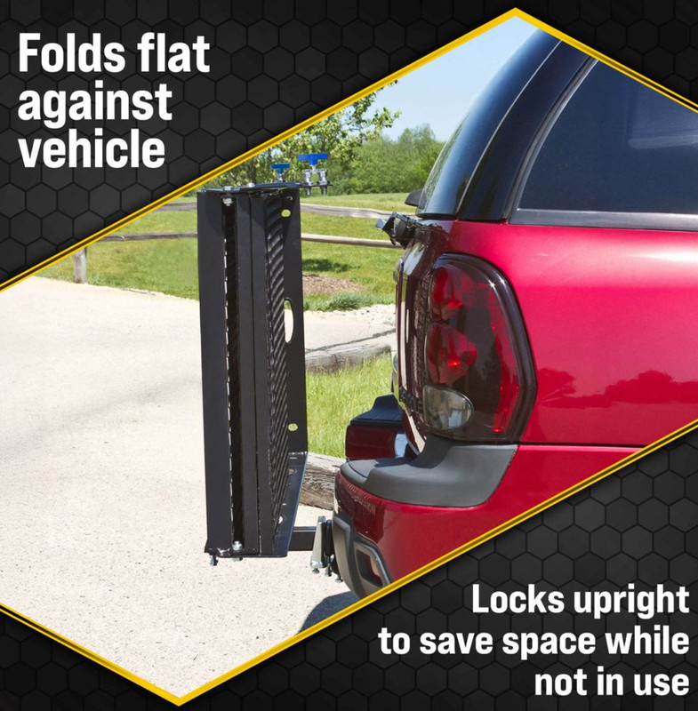 Titan Ramps Hitch-Mounted Wheelchair and Scooter Carrier - 500 lb. Capacity gallery